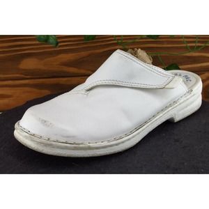 Dr. Scholl's Size 8 M White Mule‎ Shoes Leather Women Michelle